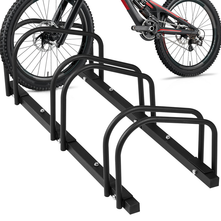 Mountain bike floor discount rack